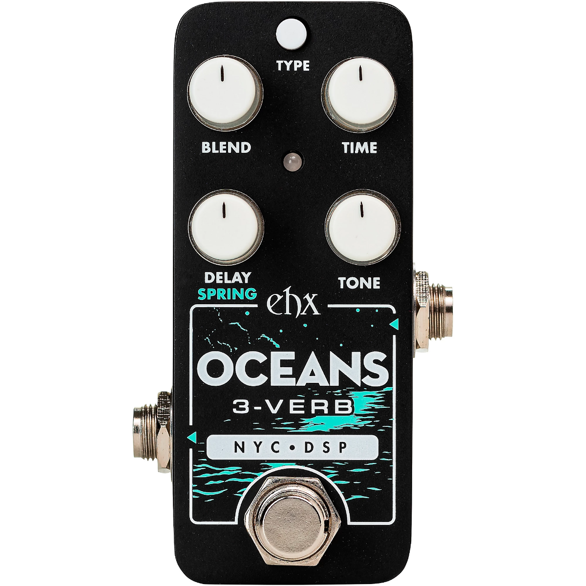 Electro Harmonix Oceans 3 verb Reverb Pedal