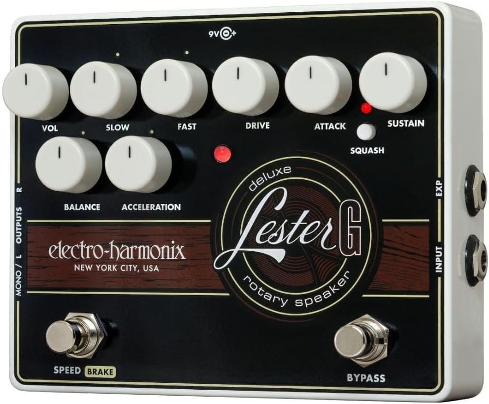 Electro Harmonix LESTER G Deluxe Rotary Speaker Emulator Pedal