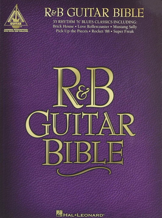 R & B Guitar Bible Recorded Version Guitar Tab