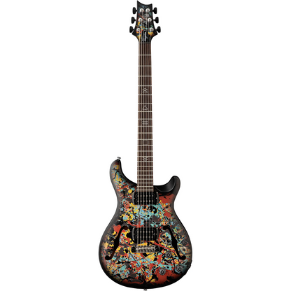 PRS SE Ed Sheeran Hollowbody Baritone LTD ED in Cosmic Splash