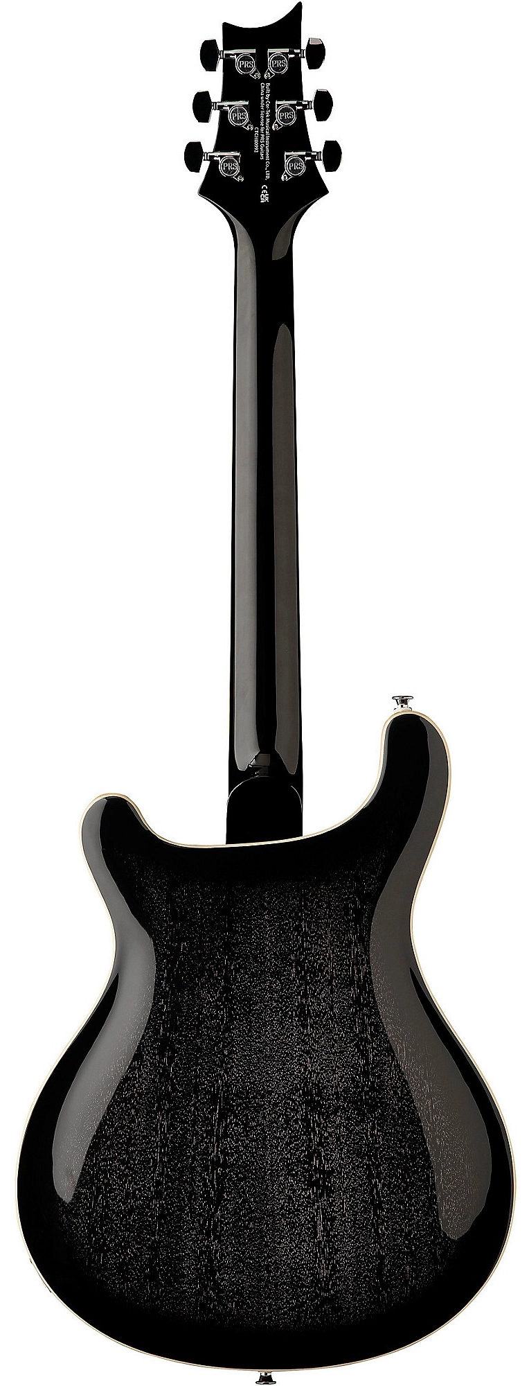 PRS SE Hollowbody Standard Electric Guitar in Black Dog Hair Smokeburst