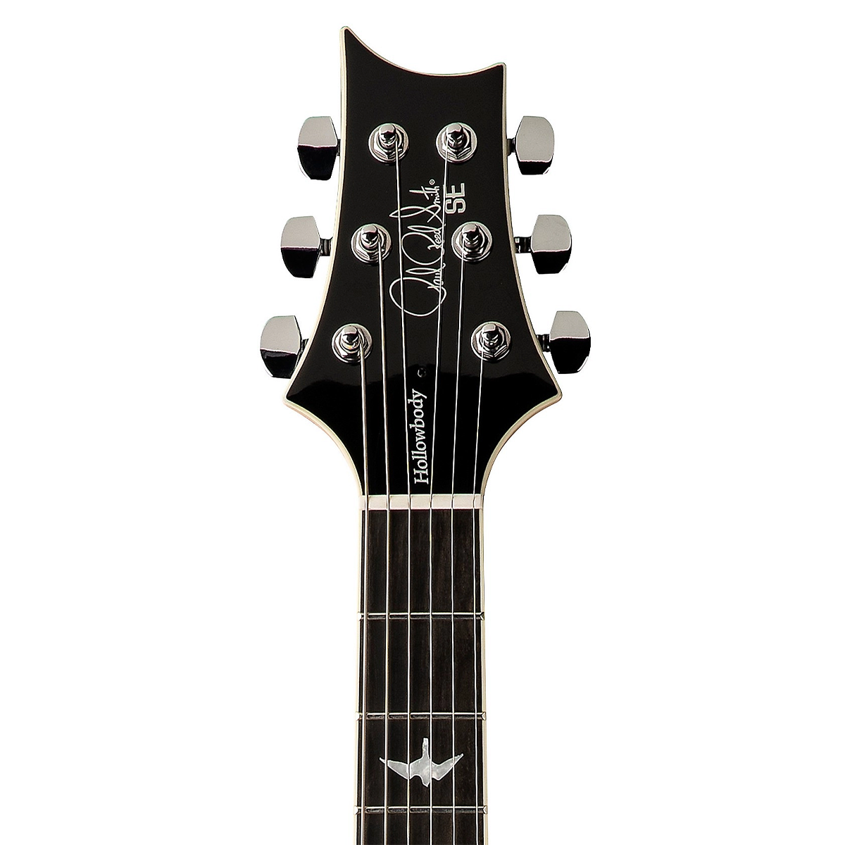 PRS SE Hollowbody Standard Electric Guitar in Black Dog Hair Smokeburst