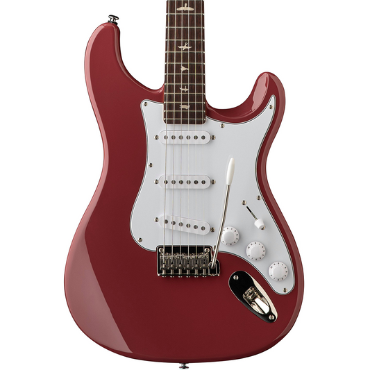 PRS SE Silver Sky Electric Guitar in Derby Red