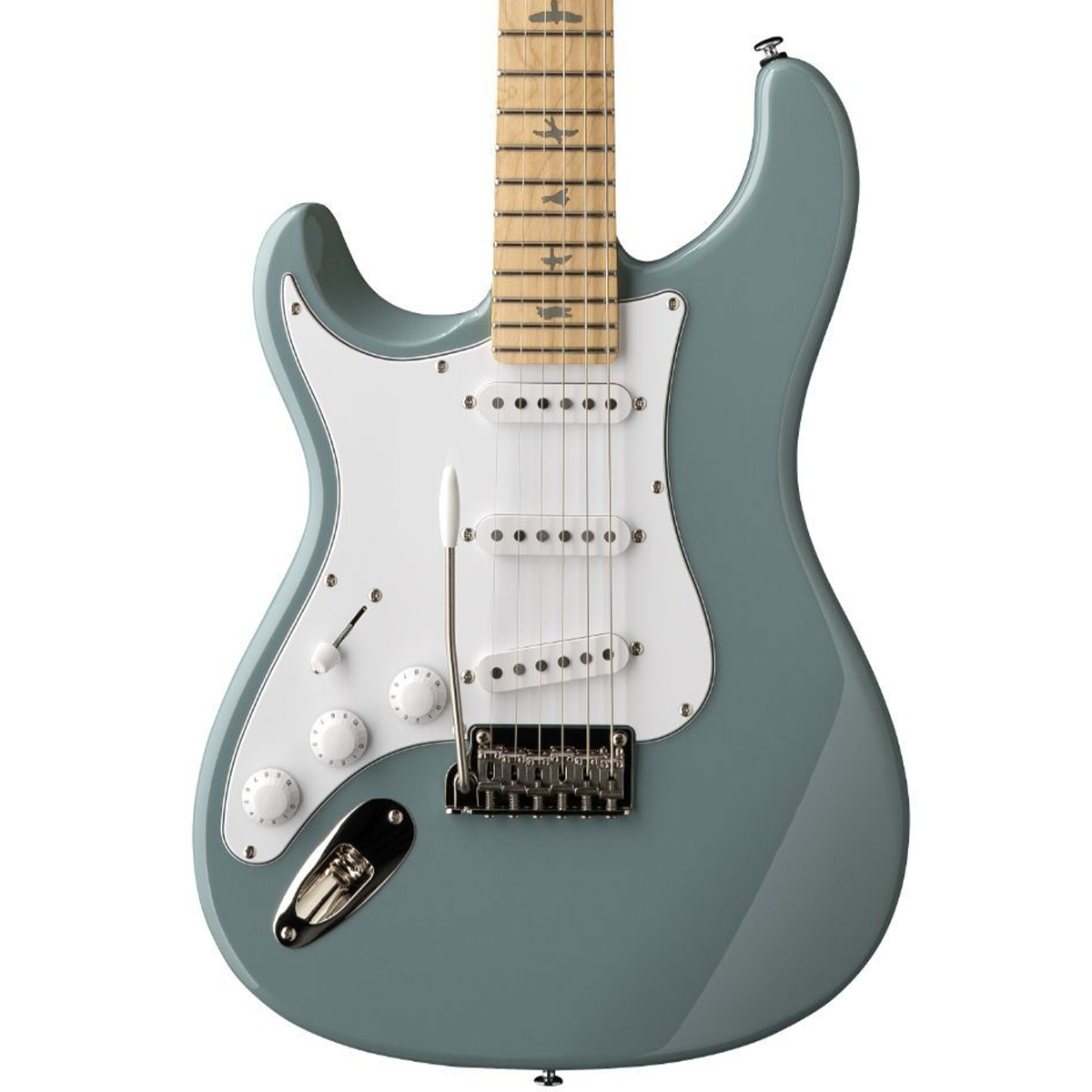 PRS SE Silver Sky Left Handed Electric Guitar in Stone Blue