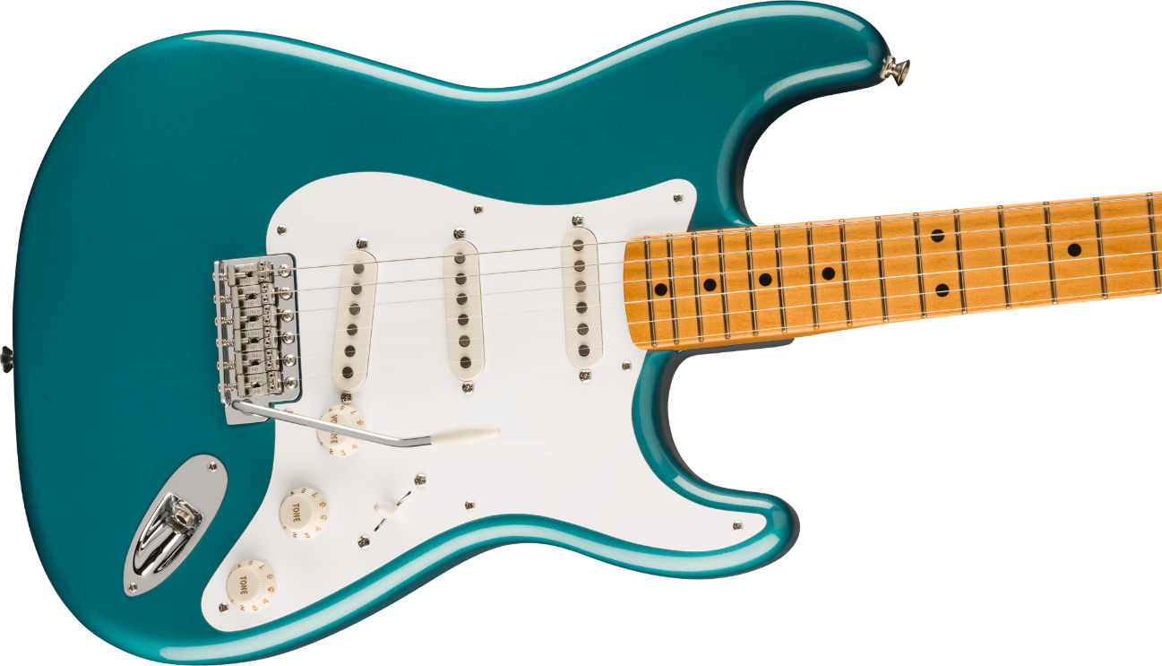 Fender Vintera II '50s Stratocaster, Maple Fingerboard in Ocean Turquoise