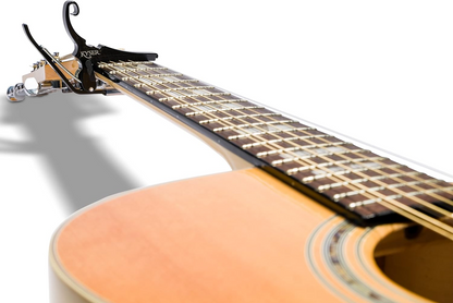 KYSER Quick Change 12 String Acoustic Guitar Capo in Black