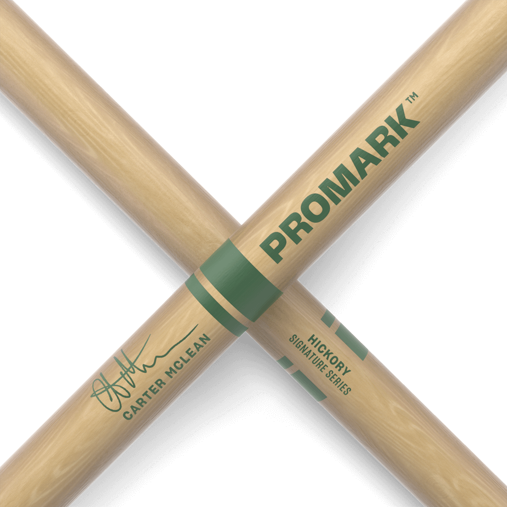Promark Carter McLean Lacquered Hickory Drumstick