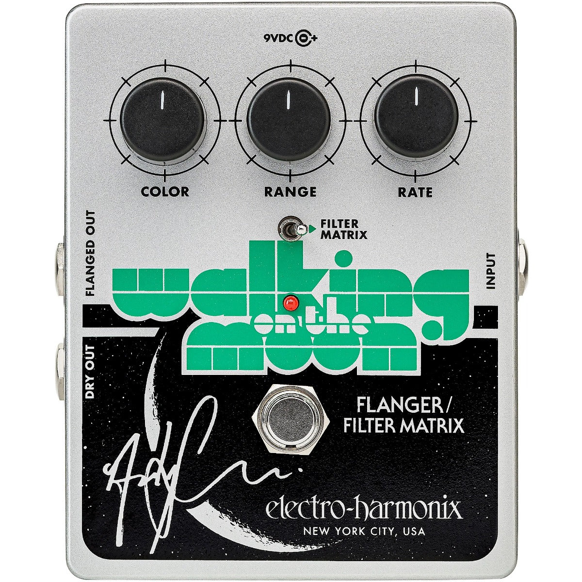 Electro Harmonix Andy Summers Walking on the Moon Flanger/Filter Matrix Pedal