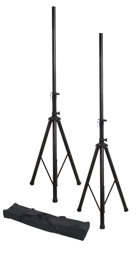 XTreme SS252 Speaker Stand Pair with Carry Bag