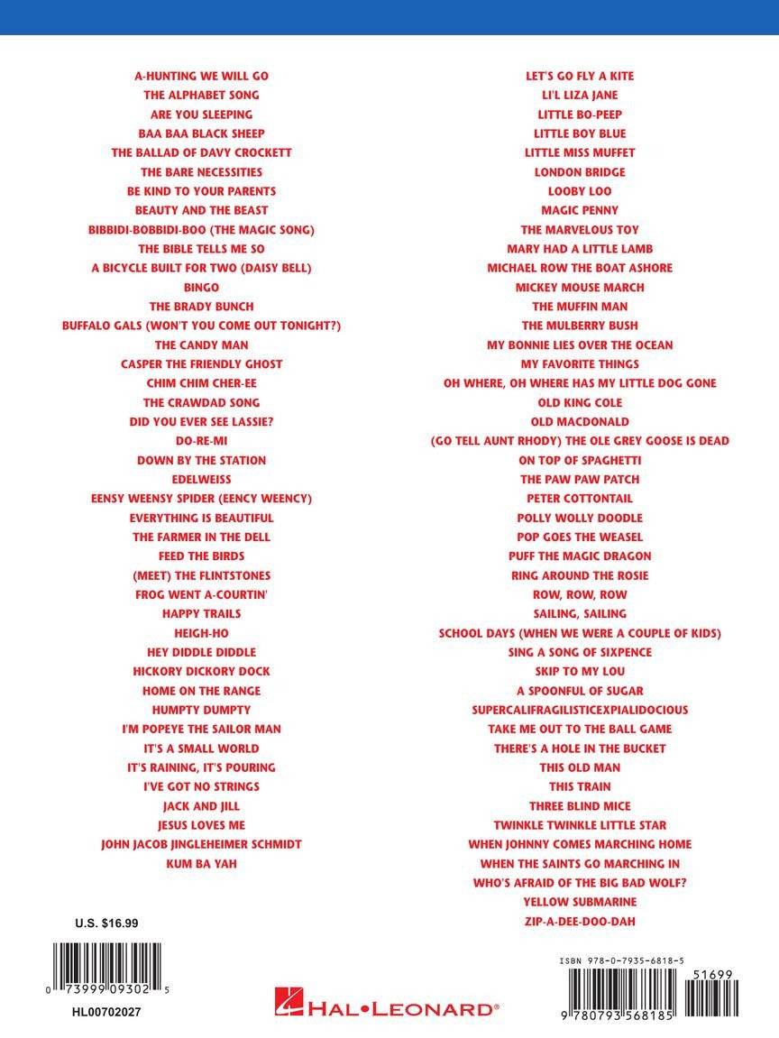 The Big Book of Childrens Songs PVG