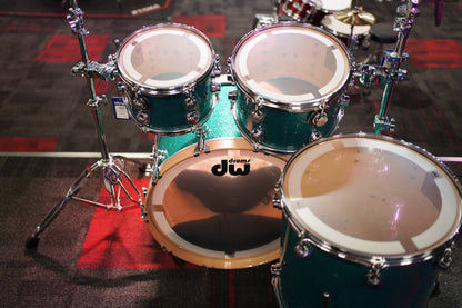 DW Collectors Series Santa Monica 4-Piece Shell Pack in Teal Glass