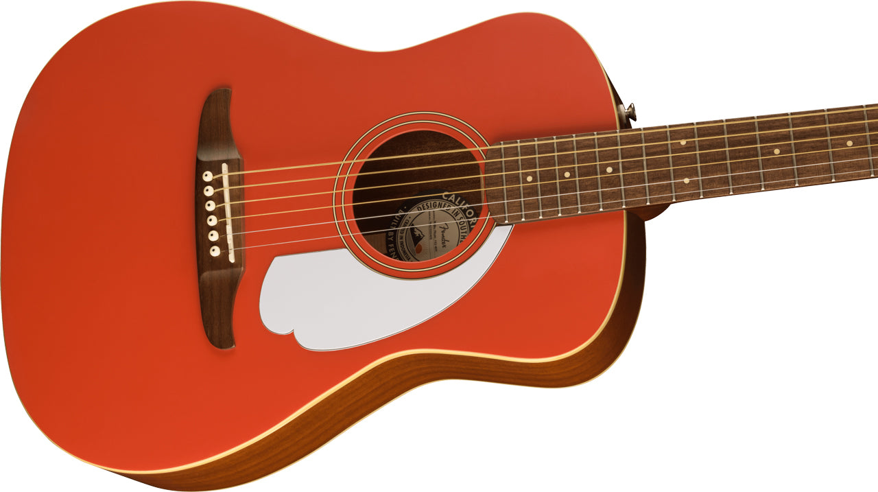 Fender Malibu Player in Fiesta Red