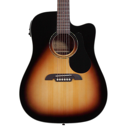 Alvarez RD26CESB Dreadnought Acoustic Electric Guitar in Sunburst