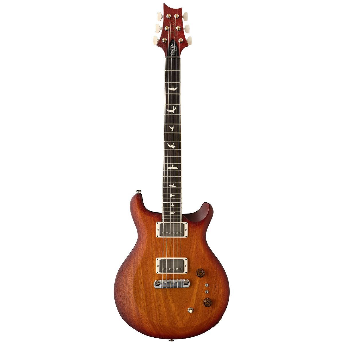 PRS S2 Mira 594 Satin Electric Guitar in Dark Cherry Sunburst