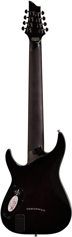 Schecter Hellraiser Hybrid C 8 8 String in Trans Black Burst