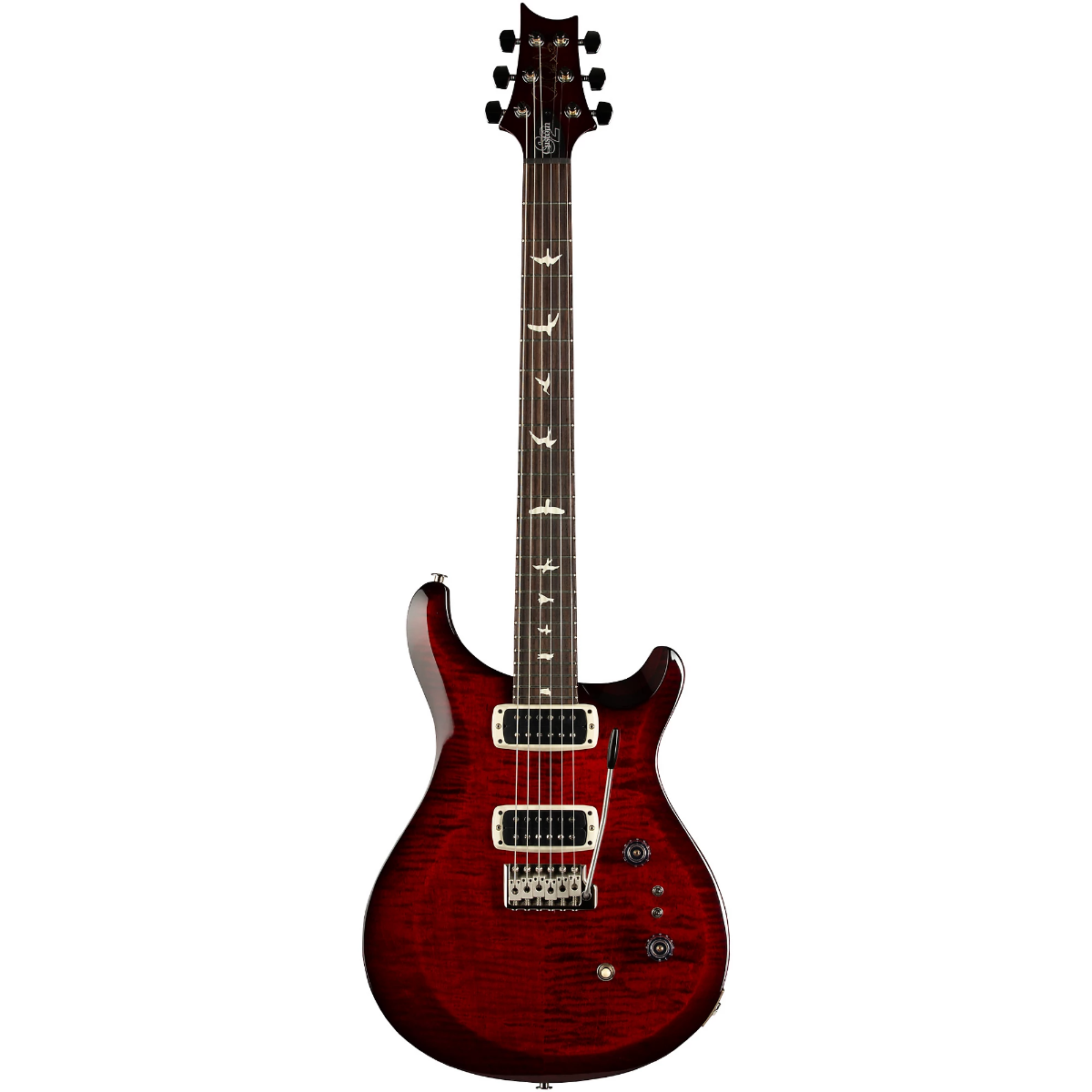 PRS S2 Custom 24-08 Electric Guitar in Fire Red Burst
