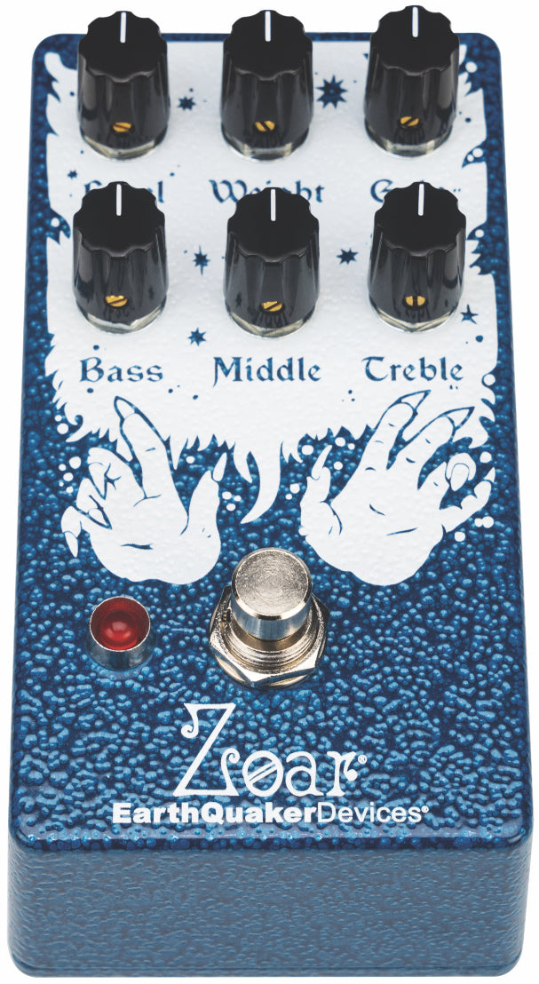 EarthQuaker Devices Zoar Dynamic Audio Grinder Distortion Pedal