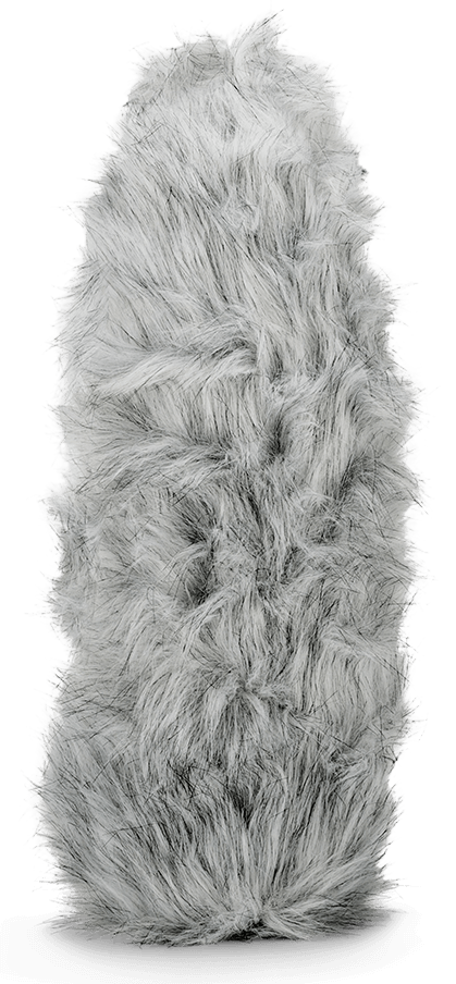 Rode DeadWombat artificial fur windshield