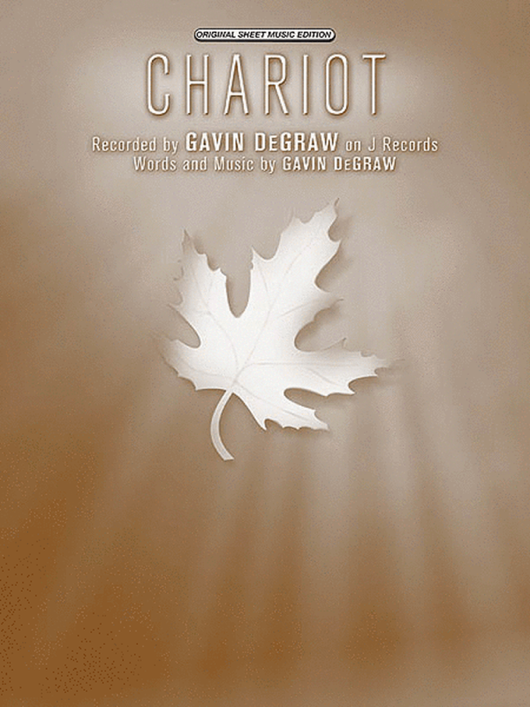 Chariot Song by Gavin DeGraw S/S PVG