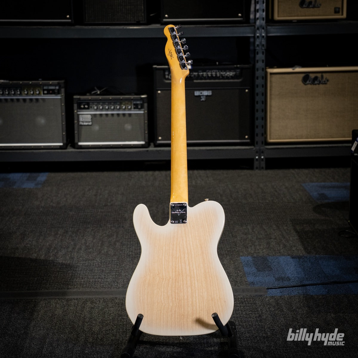 Fender Custom Shop 1967 Telecaster Bigsby DLX Closet Classic Electric Guitar in Natural Blonde