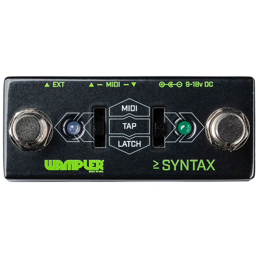 Wampler Syntax Expanded Rig Control Footswitch Pedal