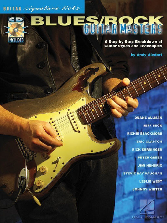 Blues Rock Guitar Masters Sig Licks Guitar Tab BK/CD
