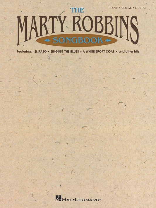 The Marty Robbins Songbook PVG