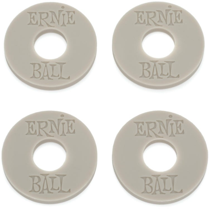 Ernie Ball Strap Blocks 4pk in Gray