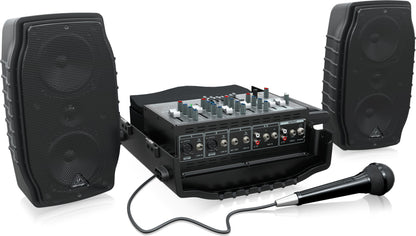 Behringer Europort PPA200 Ultra Compact 200W 5 Channel Powered Mixer