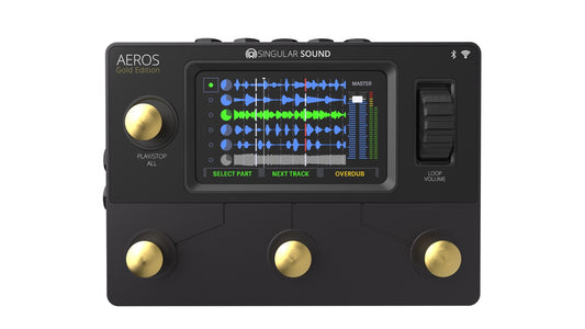 Singular Sound Aeros Gold Edition Looper Pedal