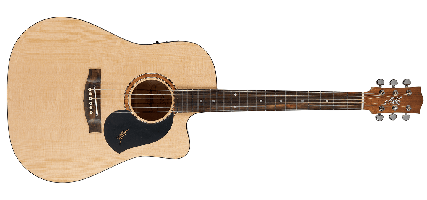 Maton SRS60C SRS Series Dreadnought Acoustic Guitar in Natural Satin