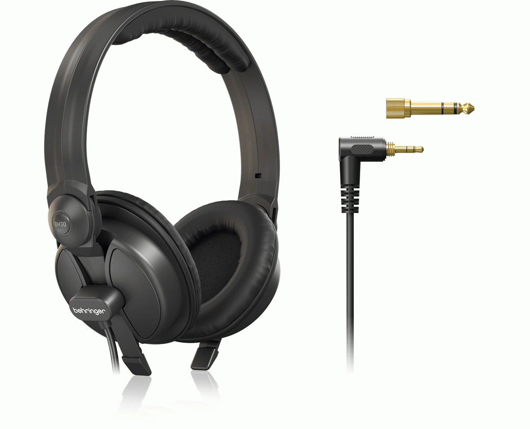 Behringer BH30 Premium Supra Aural High Fidelity DJ Headphones