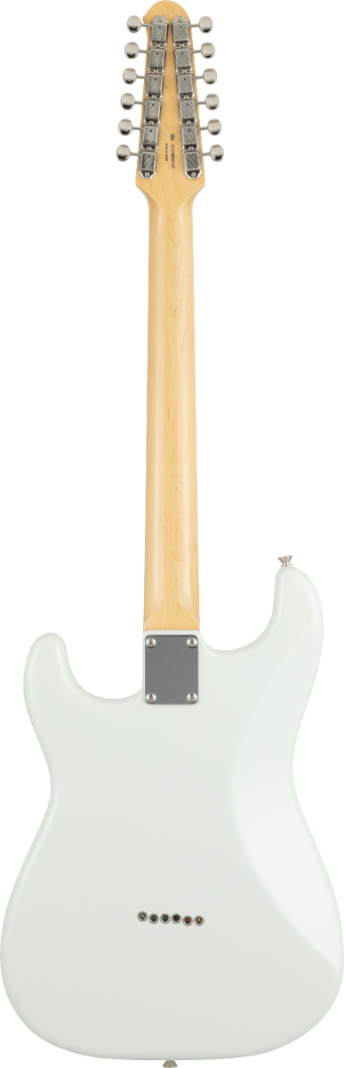 Fender MIJ Limited Stratocaster XII Electric Guitar, Rosewood Fingerboard in Olympic White