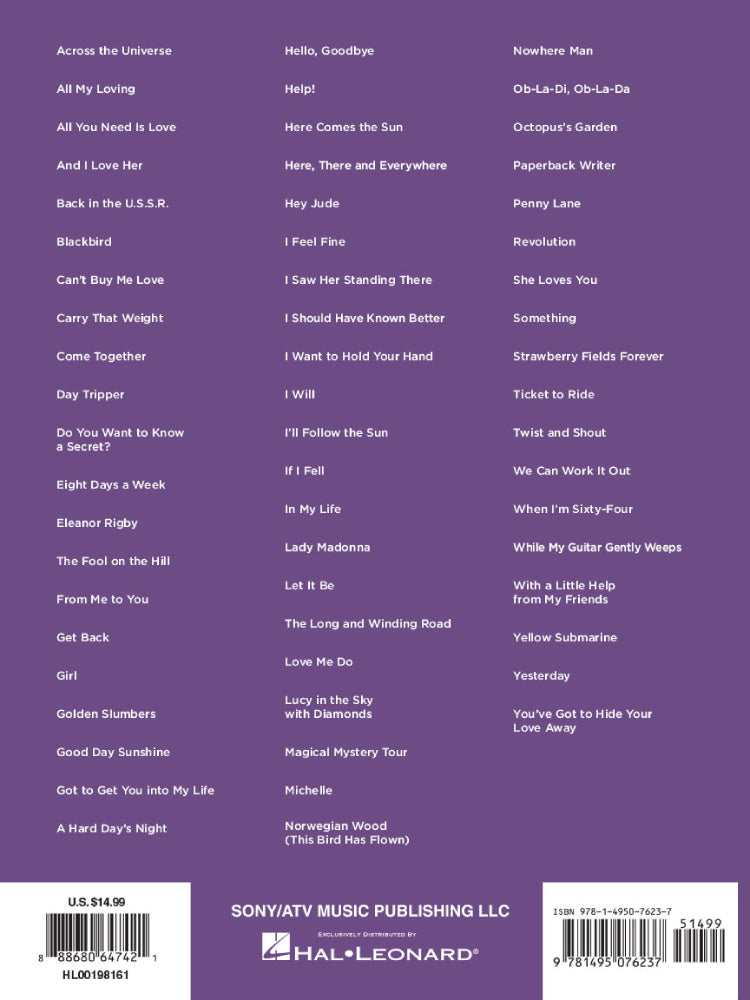 The Beatles Super Easy Songbook