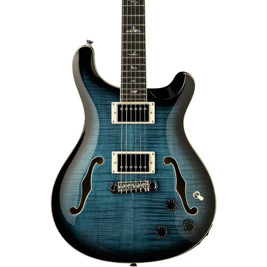 PRS SE Hollowbody II Piezo in Peacock Blue Burst