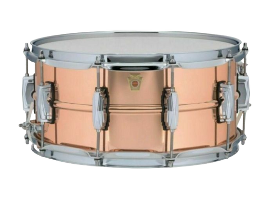 Ludwig Copper Phonic 6.5" x 14" Smooth Shell Snare Drum