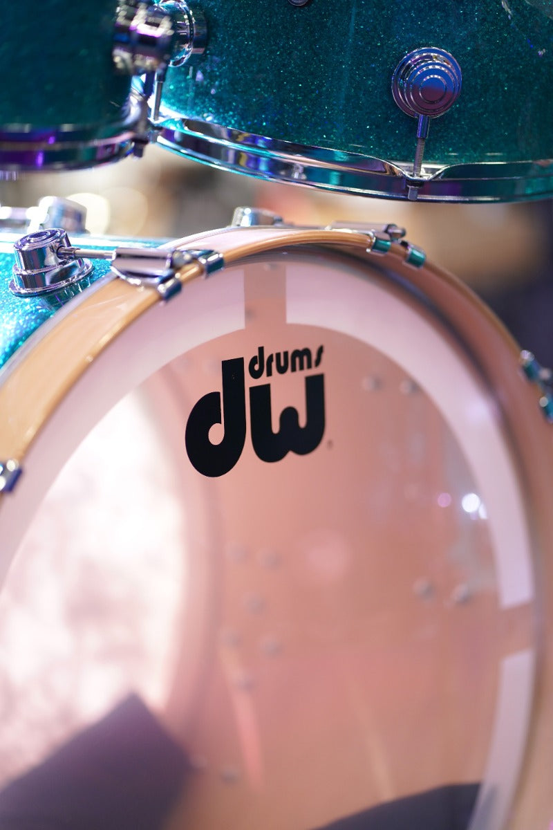 DW Collectors Series Santa Monica 4-Piece Shell Pack in Teal Glass