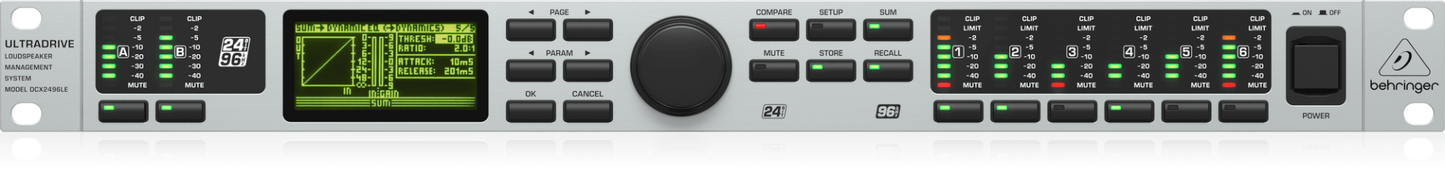 Behringer Ultradrive DCX2496LE Loudspeaker Processor