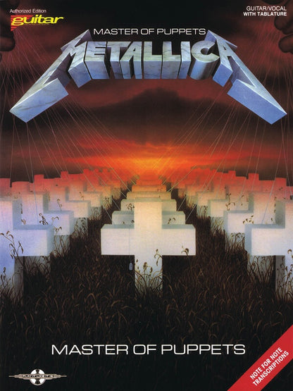 Metallica Master Of Puppets Guitar Tab