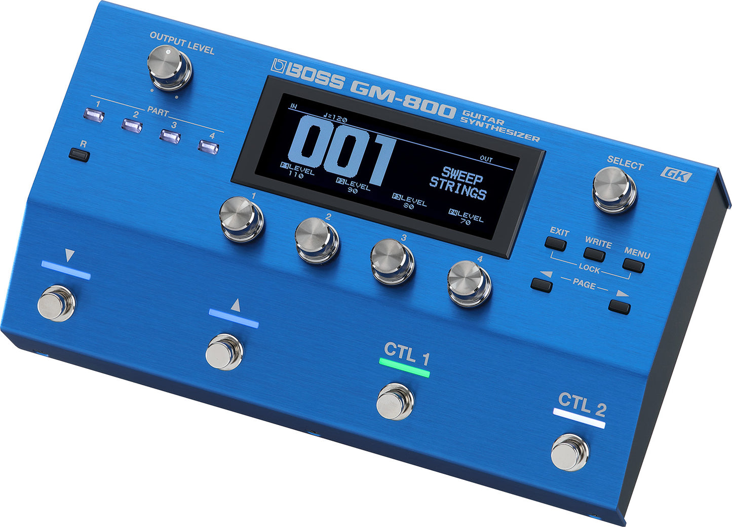 Boss GM800 Guitar Synthesizer Pedal