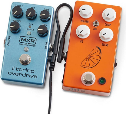 RockBoard 30cm Angled to Angled Power Supply Cable in Black