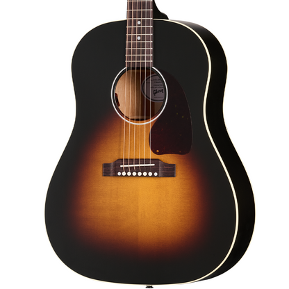 Gibson J-45 Special Acoustic Electric Guitar in Satin Vintage Sunburst