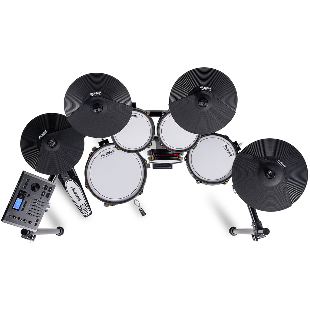 Alesis Drums CRIMSON MK3 Premium 9 Piece E-Kit w MK3 Module with BFD Sound Library Electronic Drum Kit