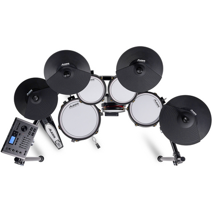 Alesis Drums CRIMSON MK3 Premium 9 Piece E-Kit w MK3 Module with BFD Sound Library Electronic Drum Kit