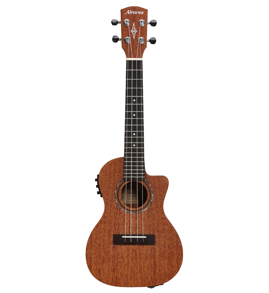 Alvarez Regent 22CCE Concert Uke in Natural Satin