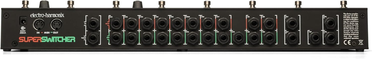 Electro Harmonix Super Switcher Programmable Effects Hub Pedal
