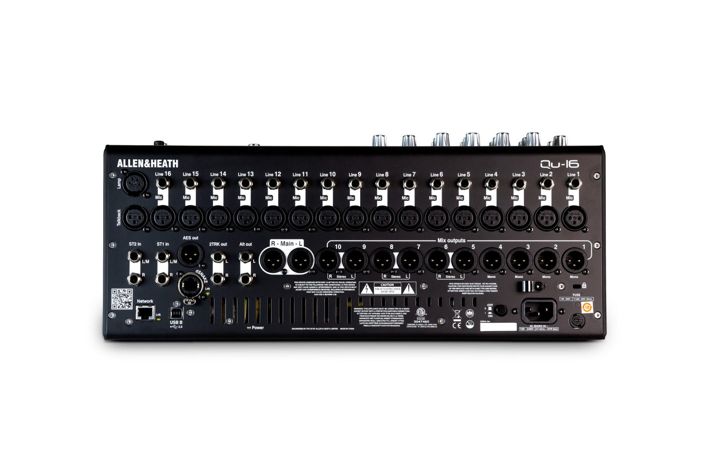 Allen & Heath Qu16 16 channel Digital Mixer