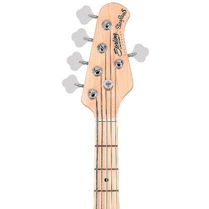 Sterling By Music Man StingRay 5 HH 5 String Bass Guitar in Cobra Blue