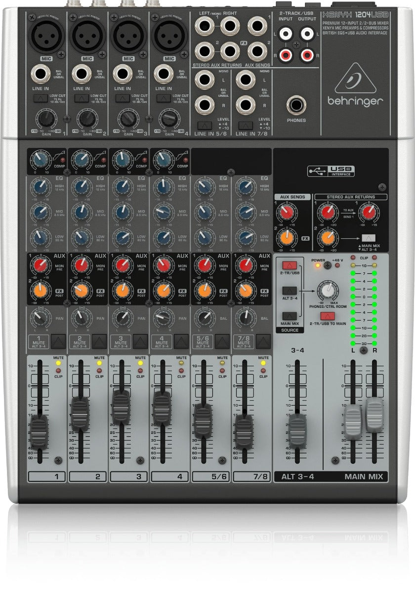 Behringer XENYX 1204USB Mixer