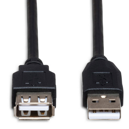 Hosa USB205AF High Speed USB Extension Cable, Type A to Type A, 5 Ft / 1.5M